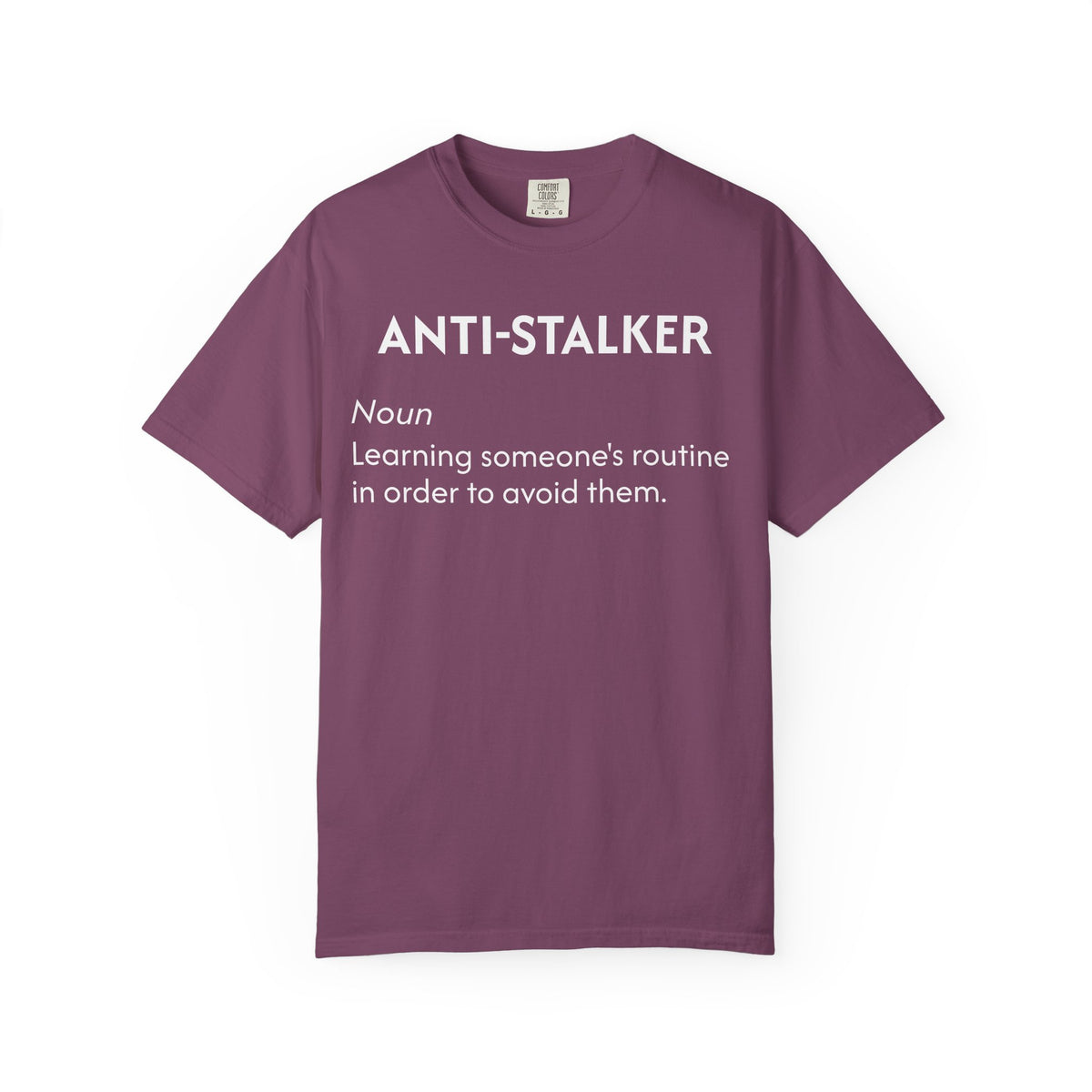 Anti-Stalker Noun Definition T-Shirt