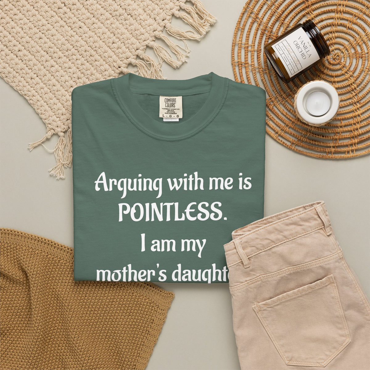 Pointless Mother’s Daughter Graphic T-Shirt