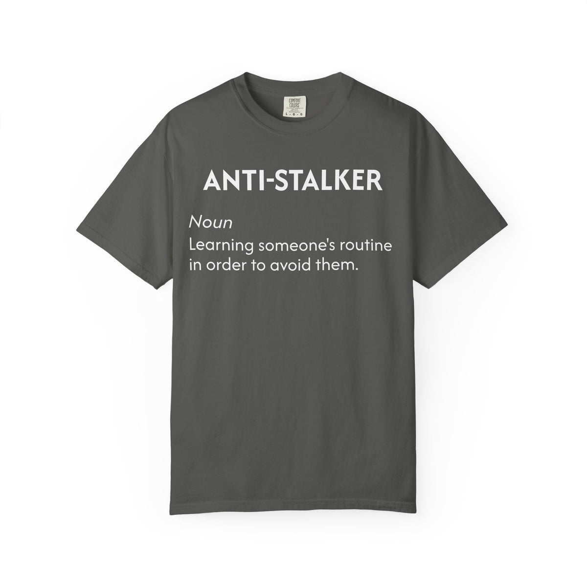 Anti-Stalker Noun Definition T-Shirt