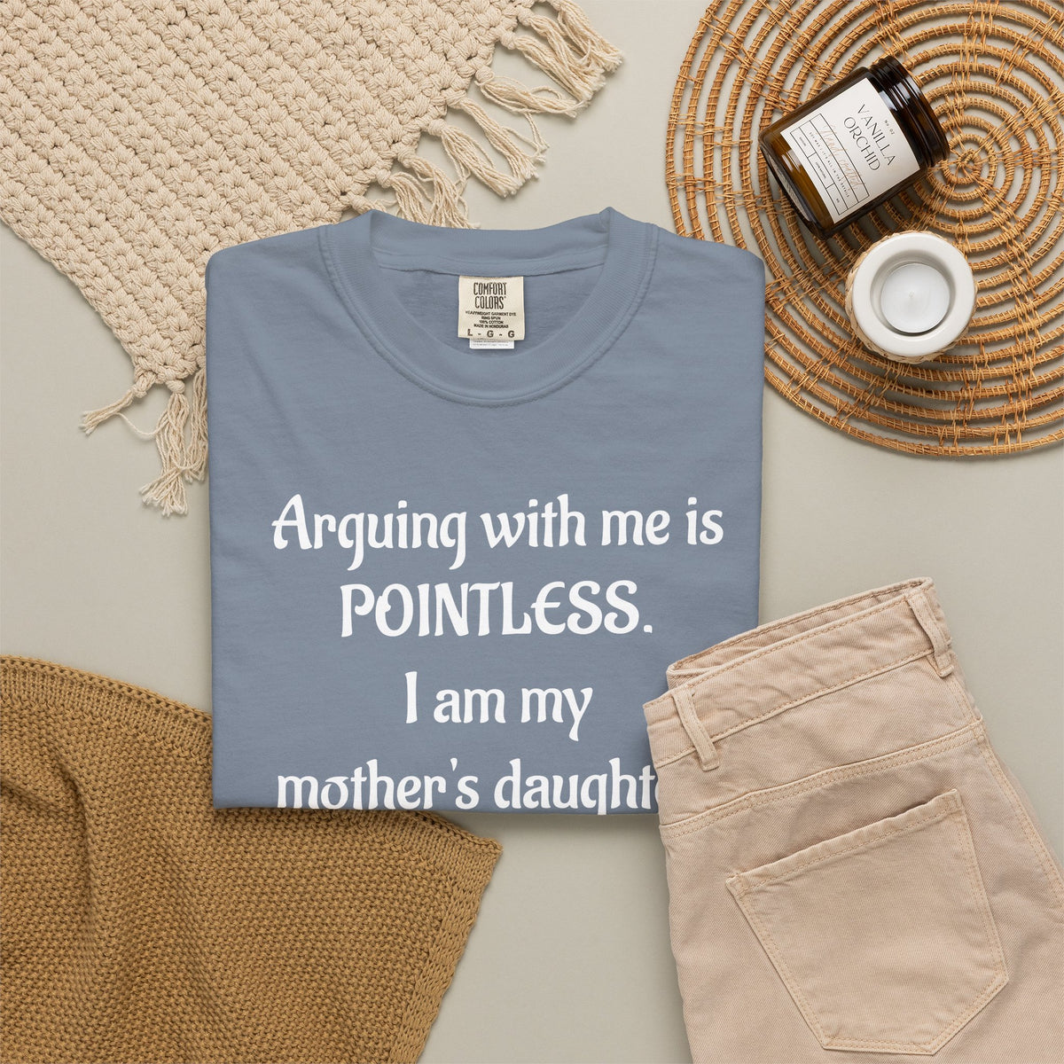 Pointless Mother’s Daughter Graphic T-Shirt