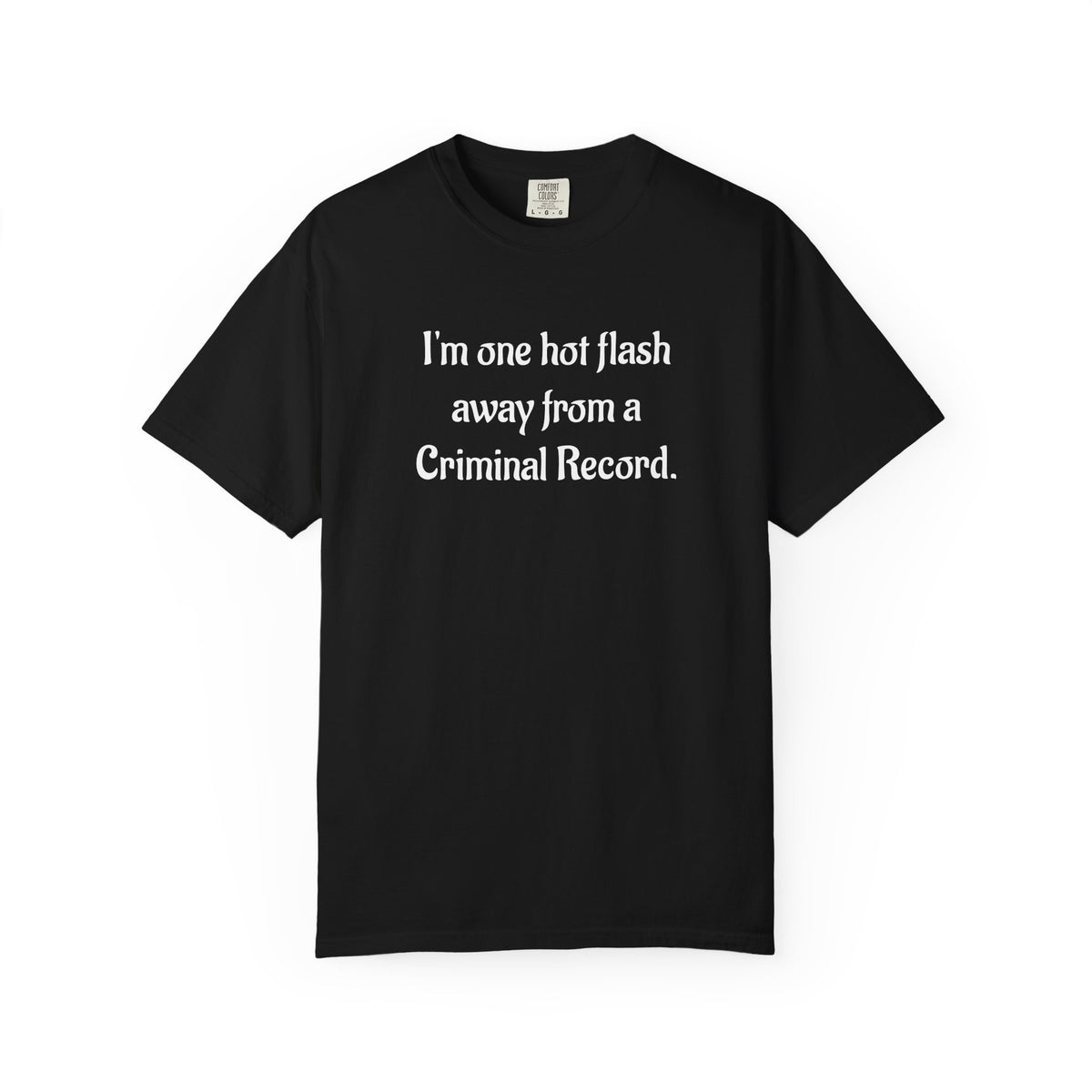 Criminal Record Funny Quote T-Shirt