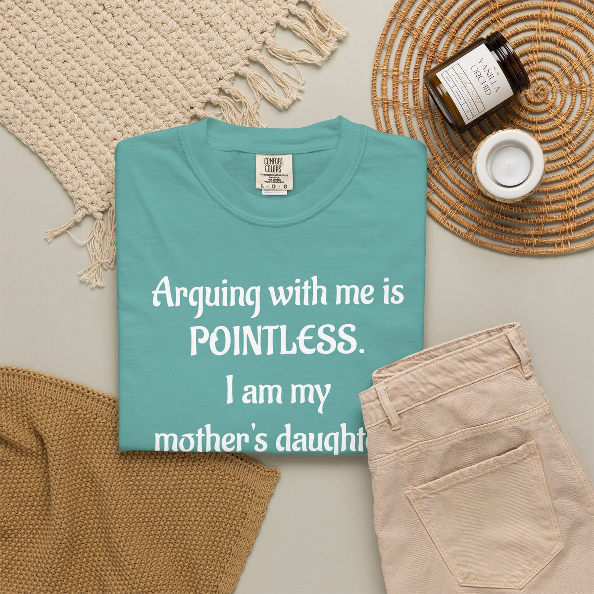 Pointless Mother’s Daughter Graphic T-Shirt