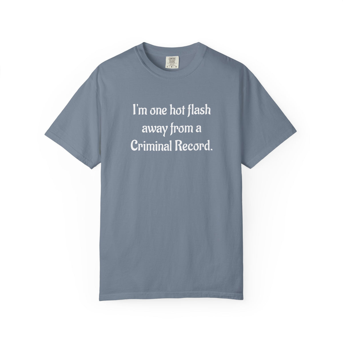Criminal Record Funny Quote T-Shirt