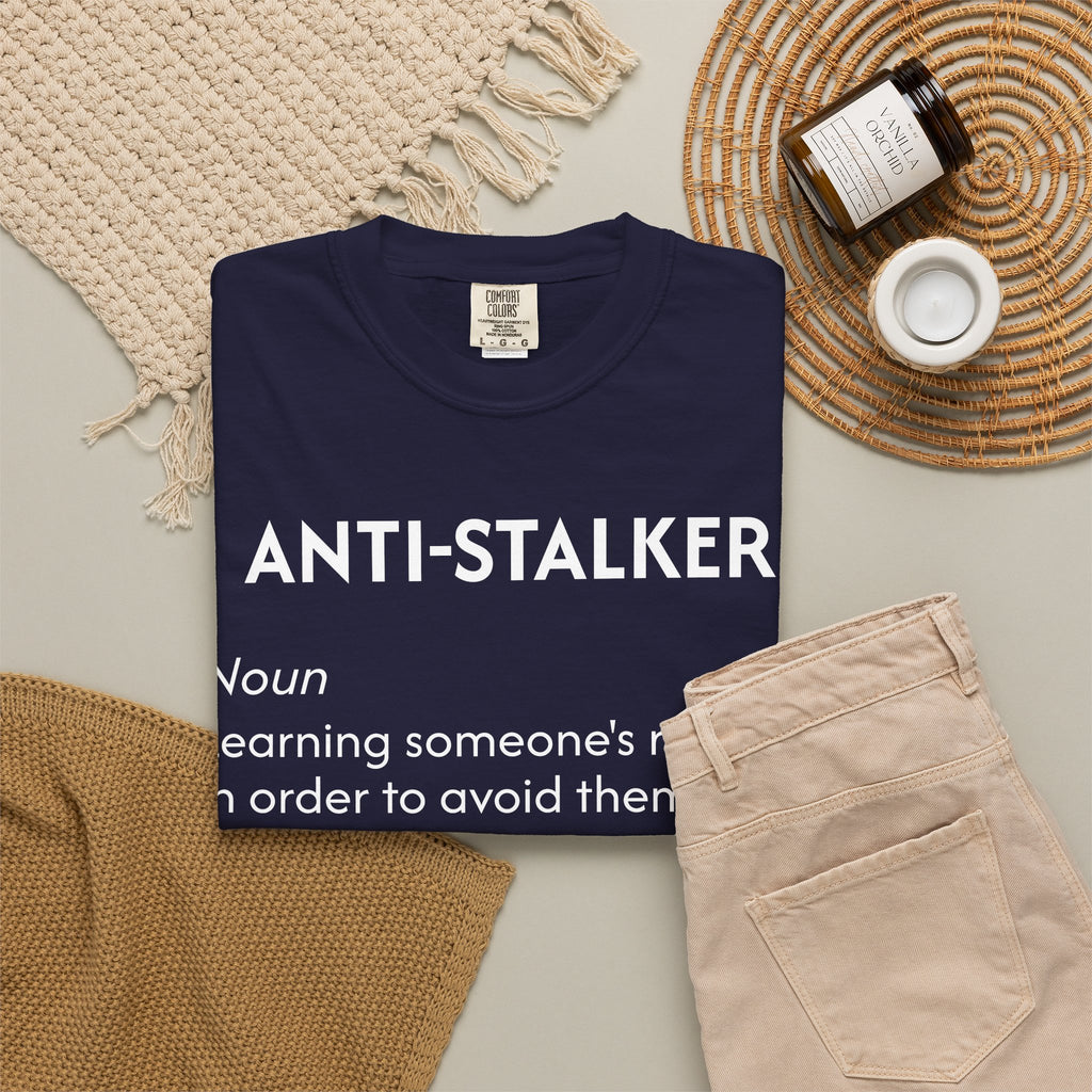 Anti-Stalker Noun Definition T-Shirt