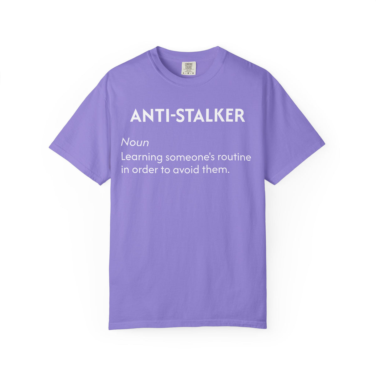 Anti-Stalker Noun Definition T-Shirt