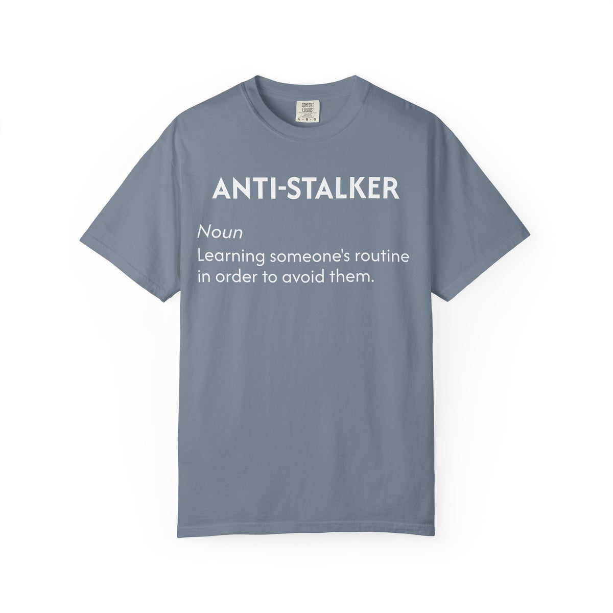 Anti-Stalker Noun Definition T-Shirt