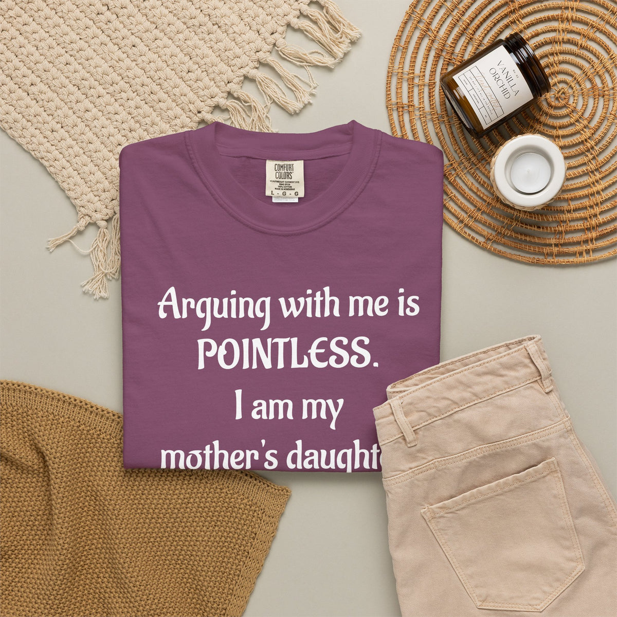 Pointless Mother’s Daughter Graphic T-Shirt