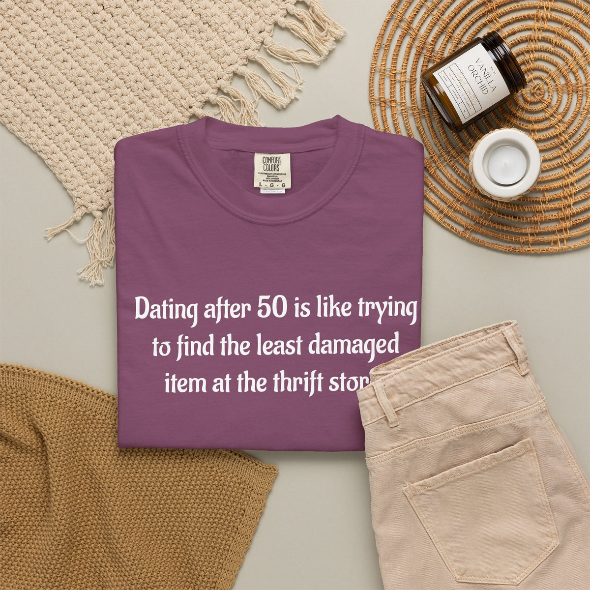 Dating After 50 Funny Thrift Store T-Shirt
