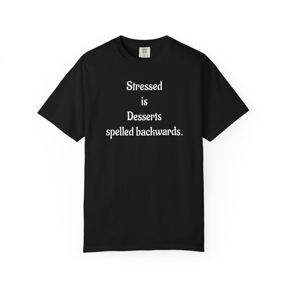 Stressed Is Desserts Spelled Backwards Graphic T-Shirt