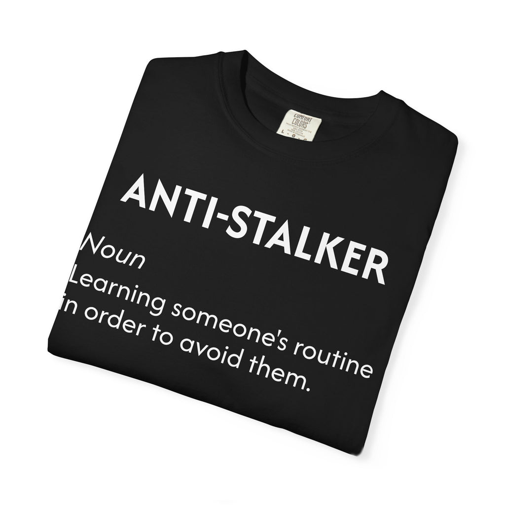 Anti-Stalker Noun Definition T-Shirt