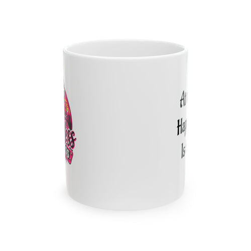 At My Age, Happy Hour Is A Nap Ceramic Mug