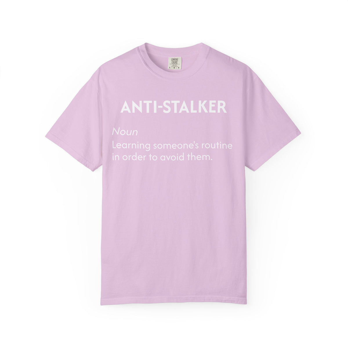 Anti-Stalker Noun Definition T-Shirt