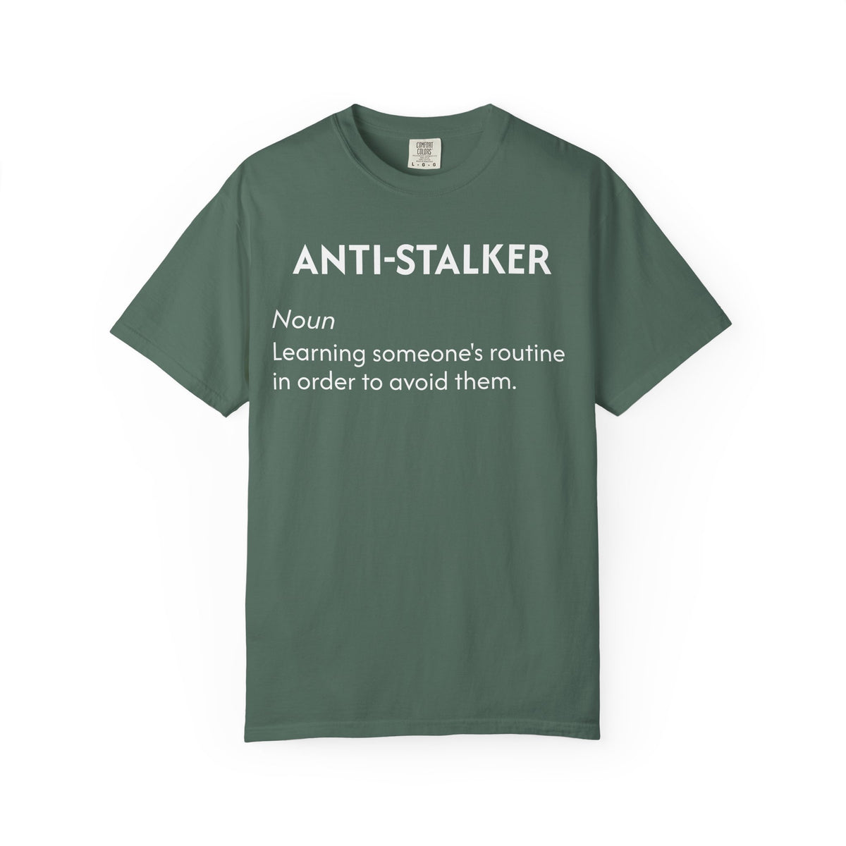 Anti-Stalker Noun Definition T-Shirt
