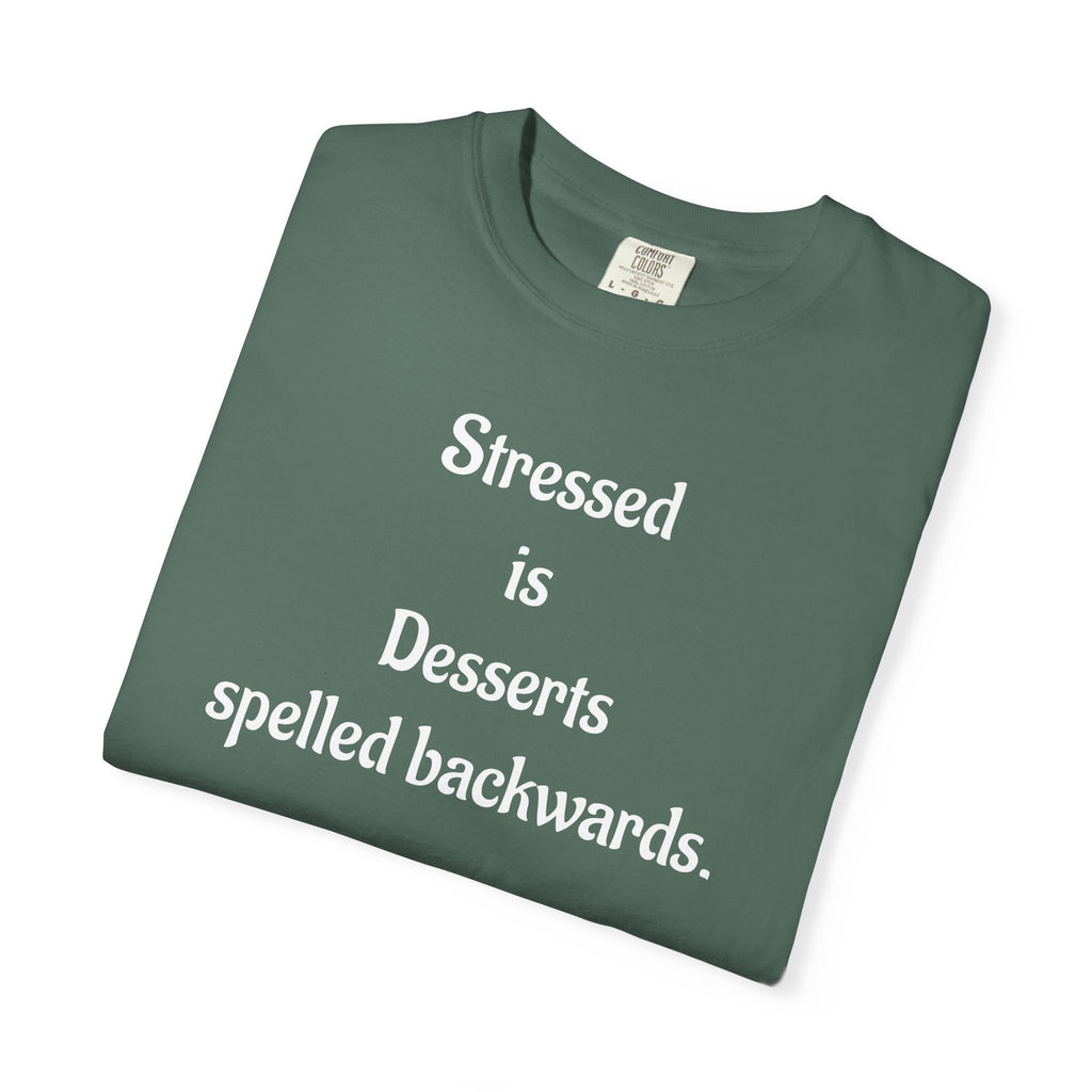 Stressed Is Desserts Spelled Backwards Graphic T-Shirt