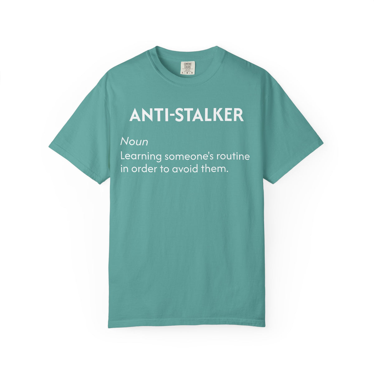 Anti-Stalker Noun Definition T-Shirt